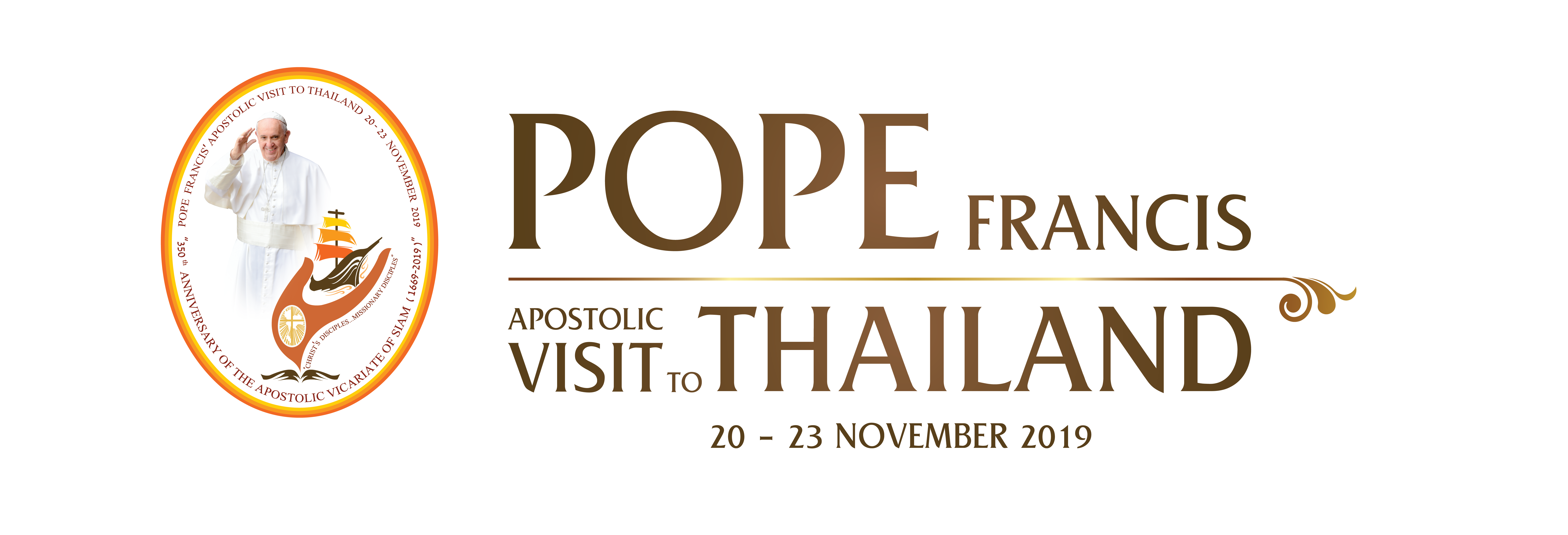 His Holiness Pope Francis Apostolic Visit to Thailand